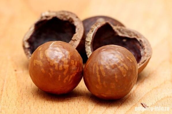 Macadamia pour la puissance