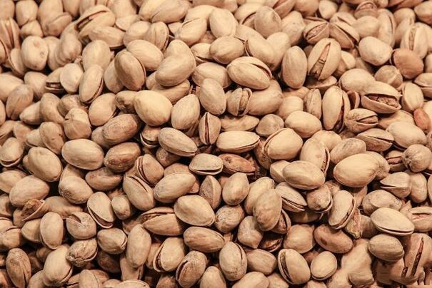 Pistaches pour la puissance